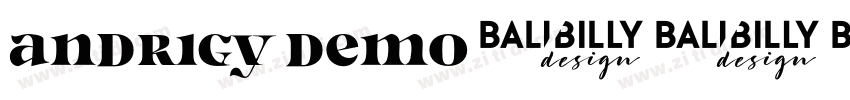 ANDRIGY DEMO字体转换